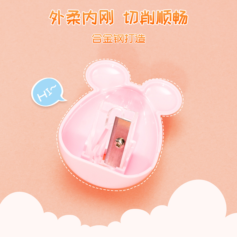 得力0569米樂鼠卷筆刀(混)(只)