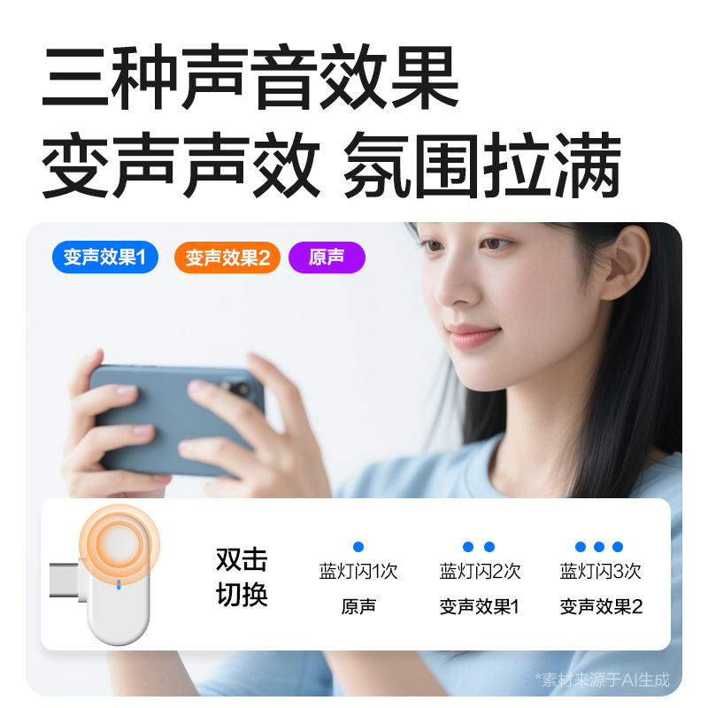 得力MN501領(lǐng)夾麥克風(fēng)(白)(臺(tái))